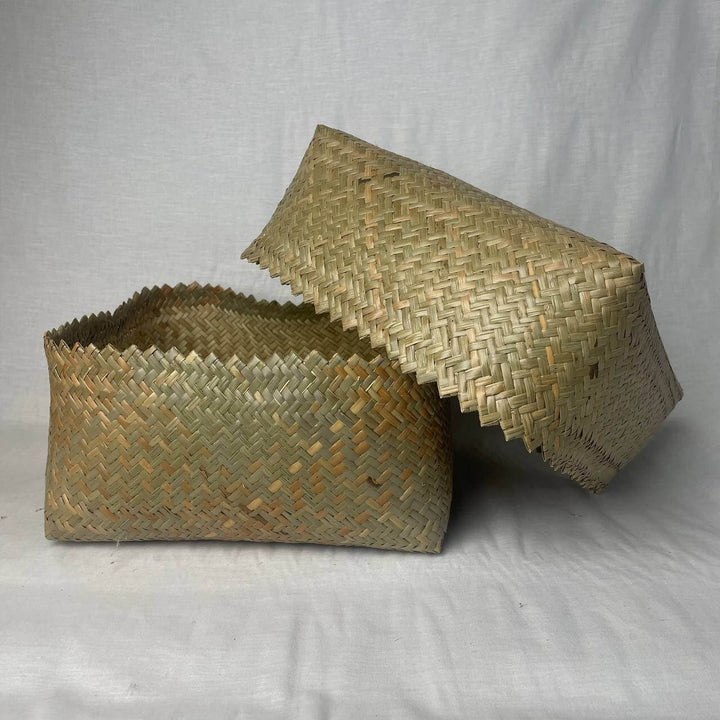 Bemban Weaved Box #206