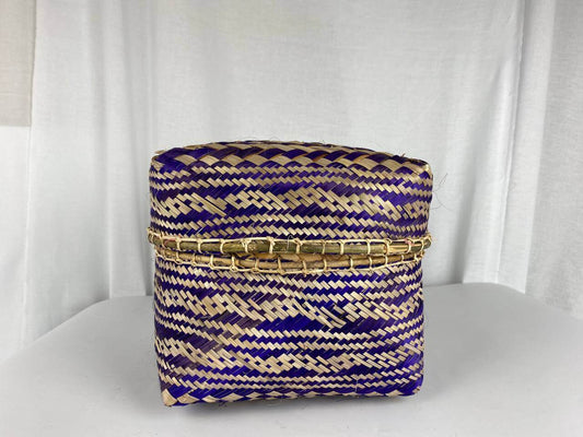 Bamboo Weaved Box #166