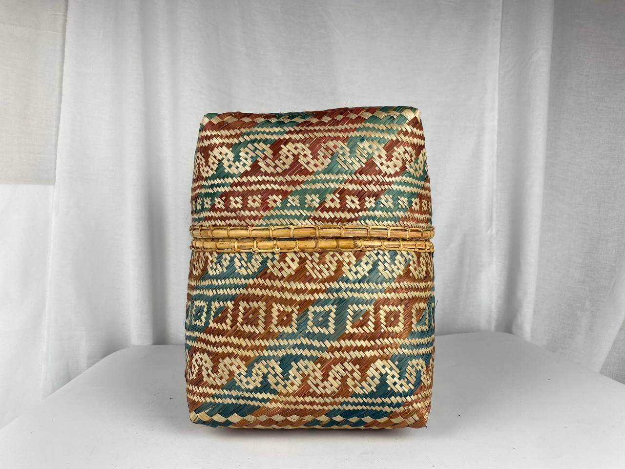 Bamboo Weaved Box #156