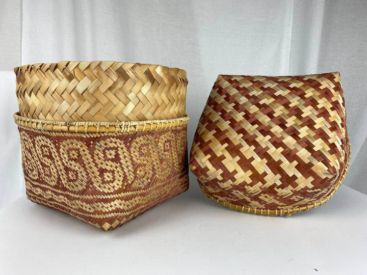 Bamboo Weaved Box #159