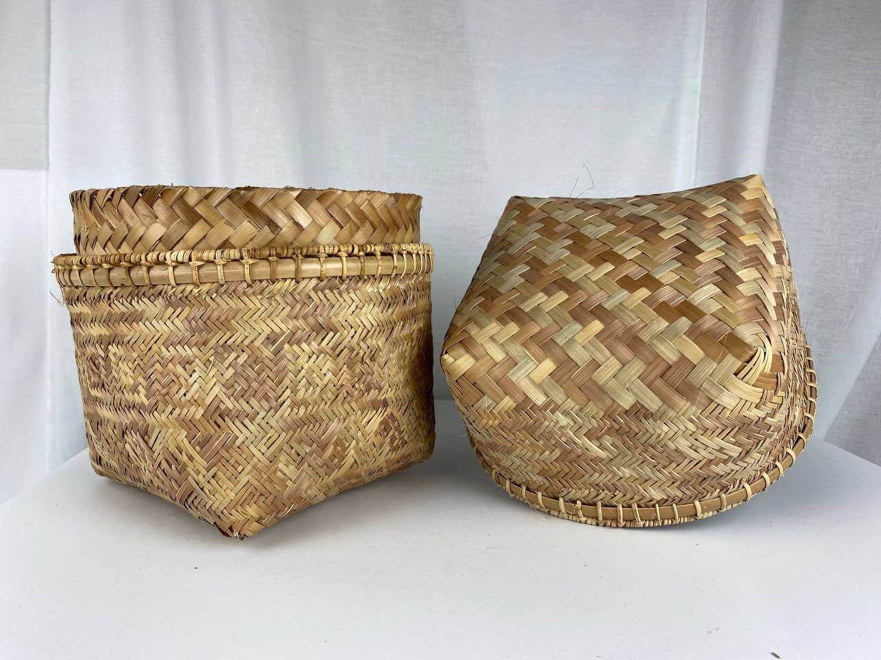 Bamboo Weaved Box #162