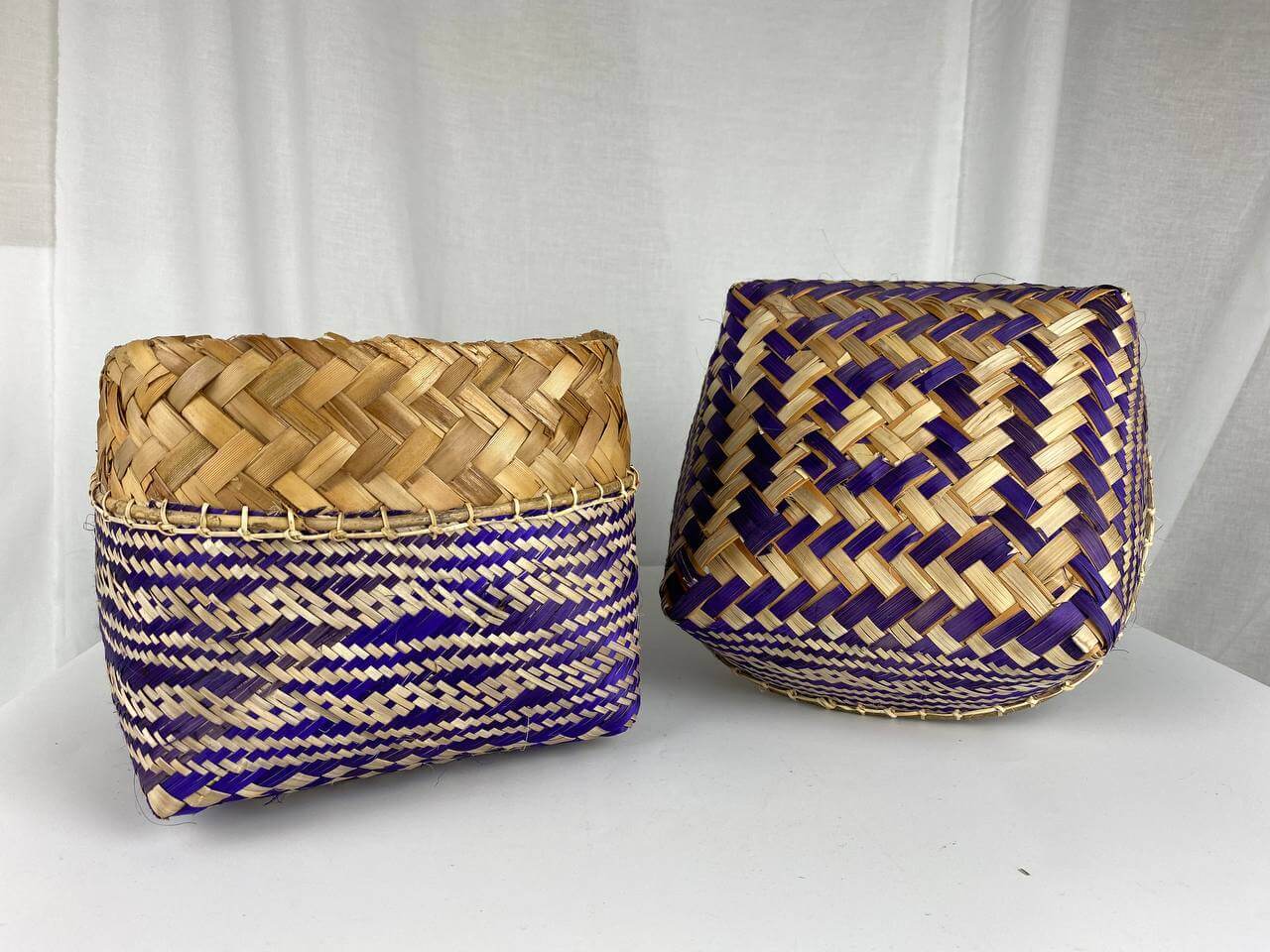 Bamboo Weaved Box #166