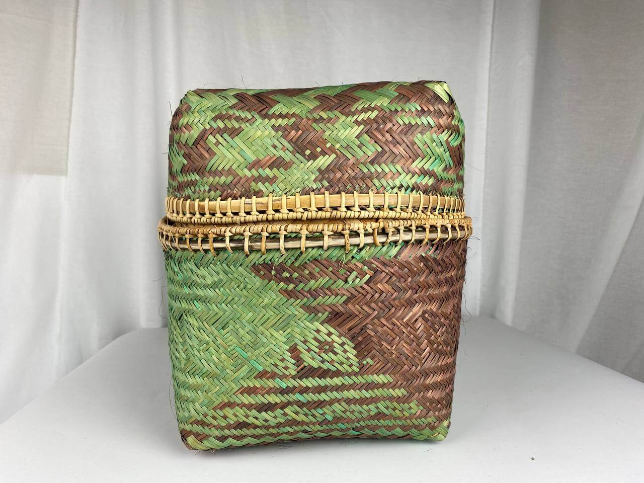 Bamboo Weaved Box #173