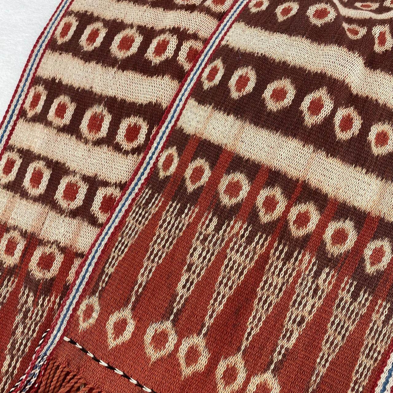 Pua Kumbu : Mata Burung Puna Handwoven Shawl #229