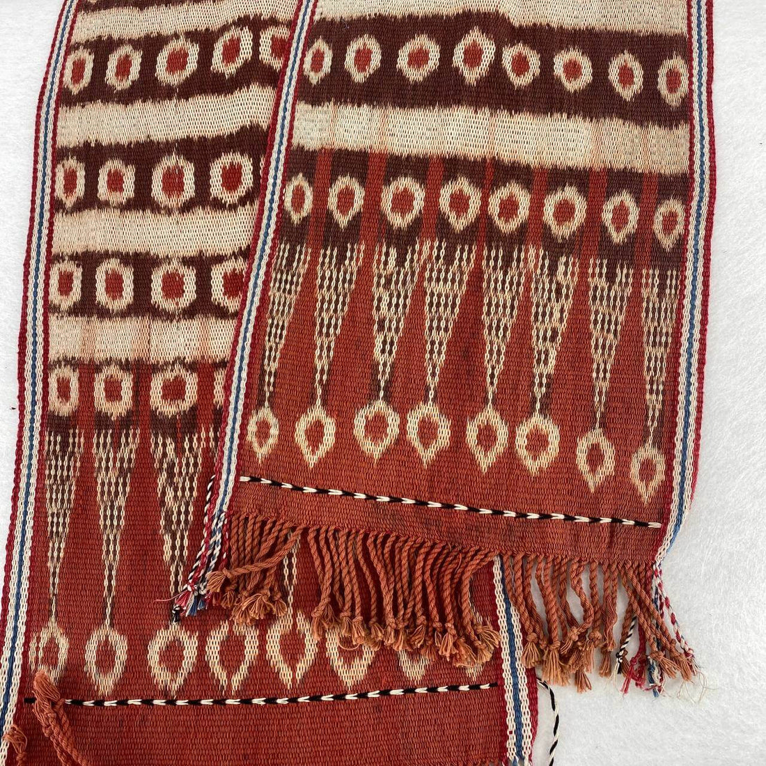 Pua Kumbu : Mata Burung Puna Handwoven Shawl #229