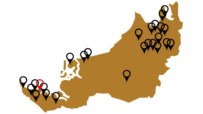 Tanoti impact area across Sarawak