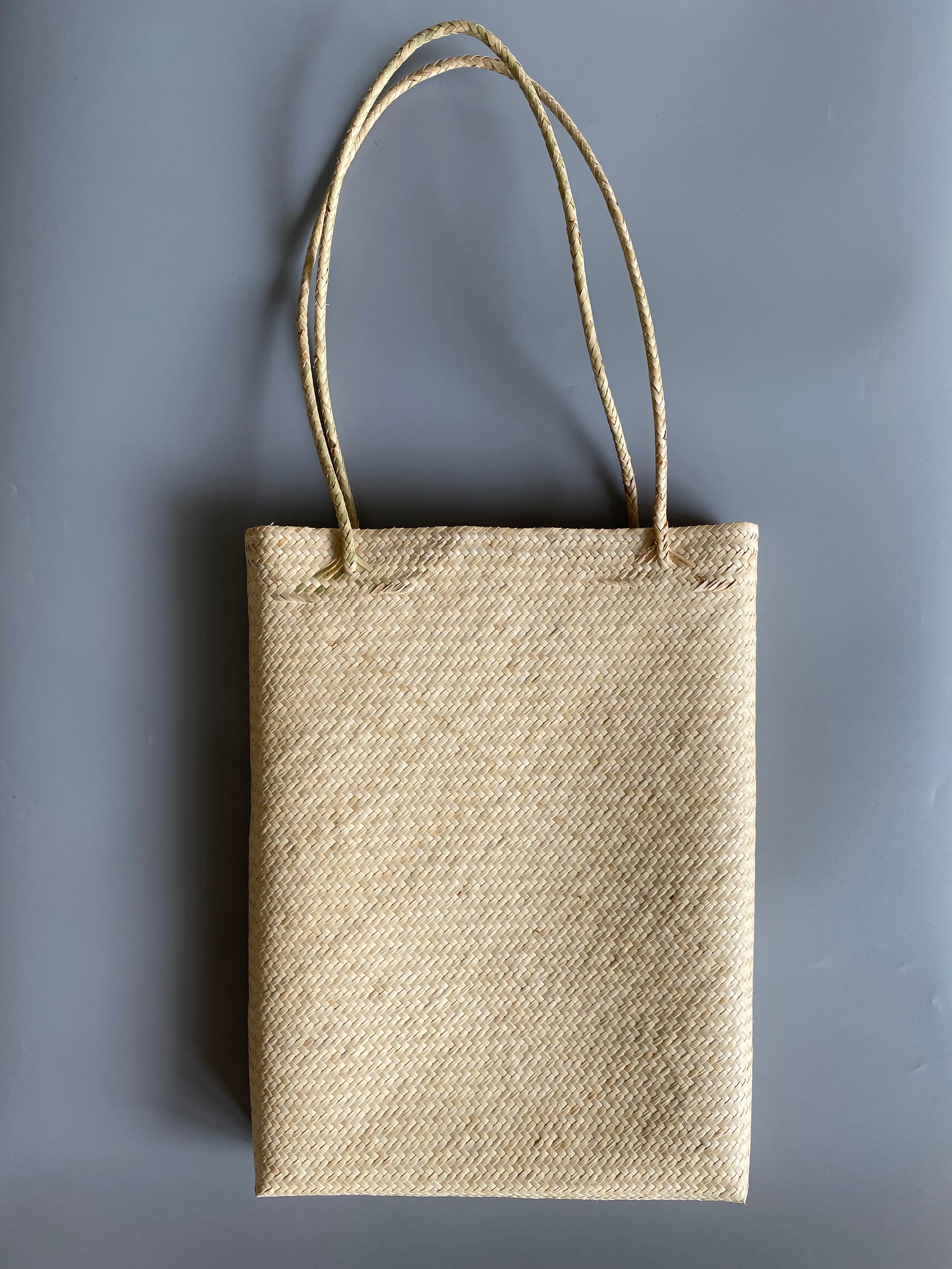 Rattan Shopping Tote
