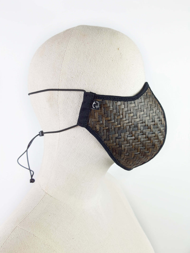 Rattan Face Mask (Black)