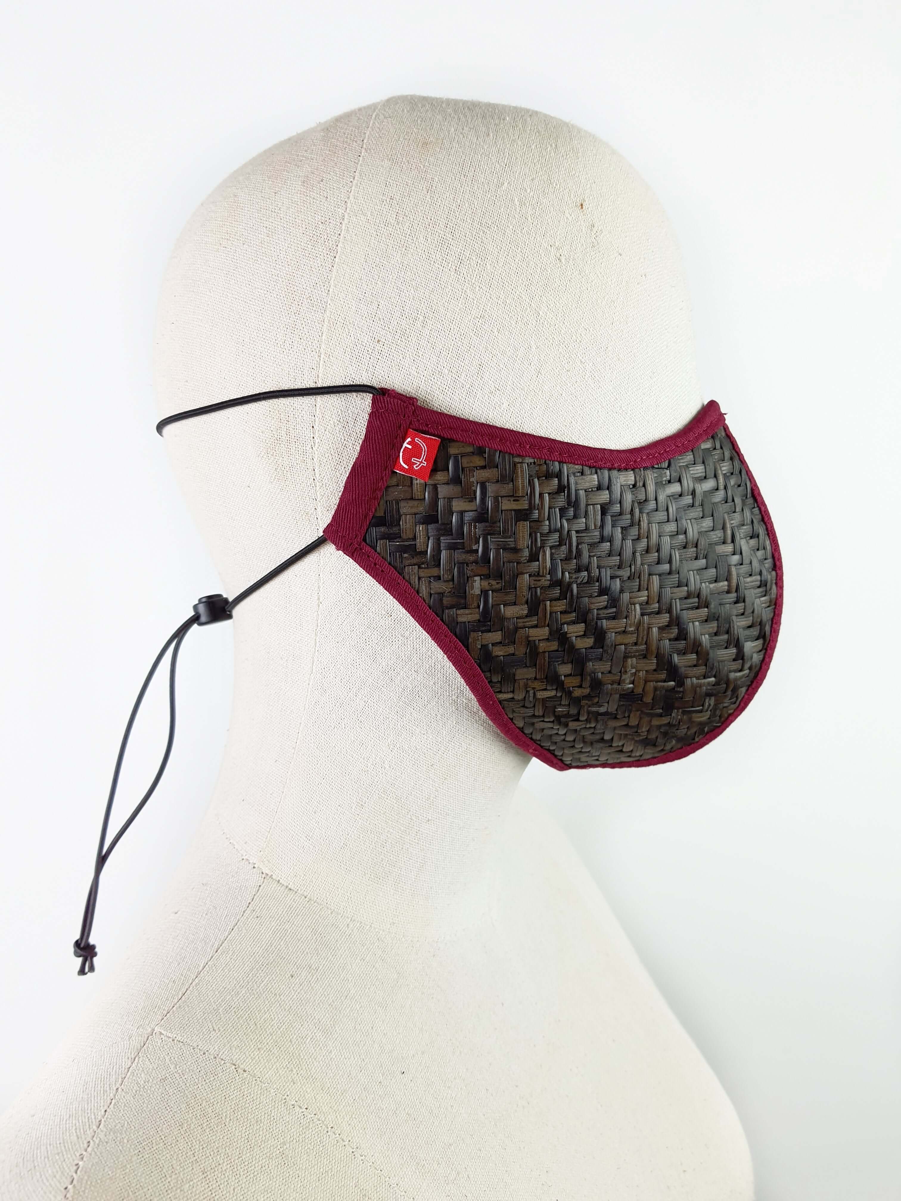 Rattan Face Mask (Black)