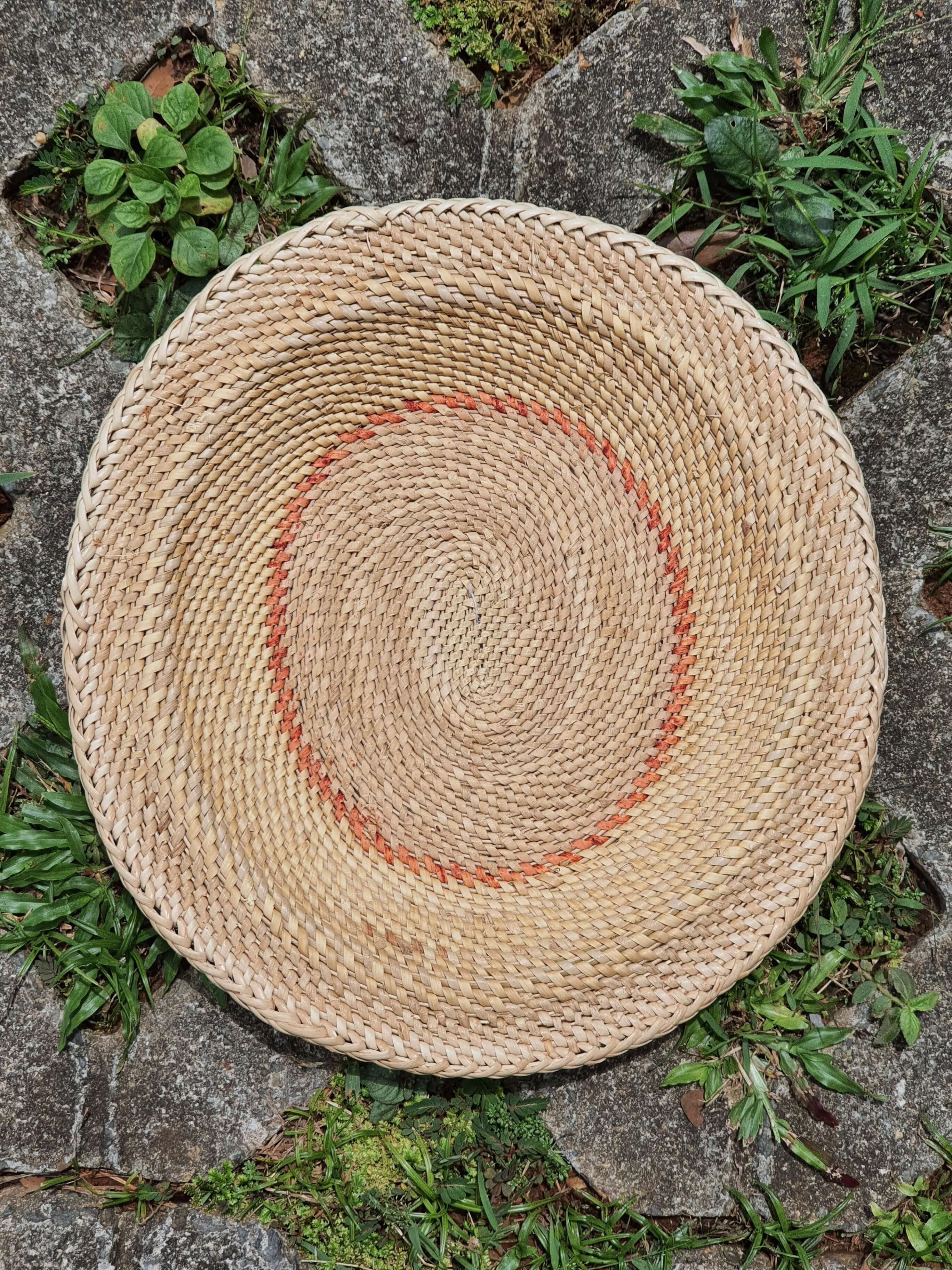 Rattan Coilings: Red