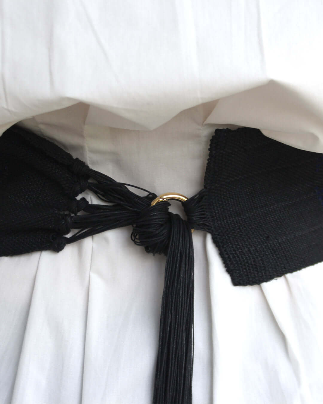 Leatherweave Belt (Black & Midnight Blue)